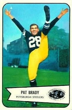 Pat Brady 1954 Bowman #13 Sports Card