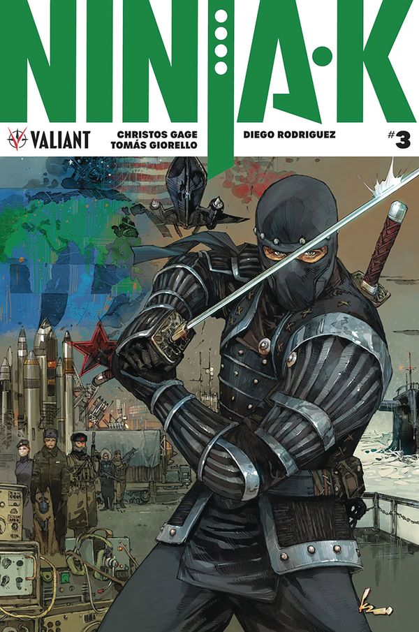 Ninja-K #3 (Cover C 20 Copy Cover Rocafort)