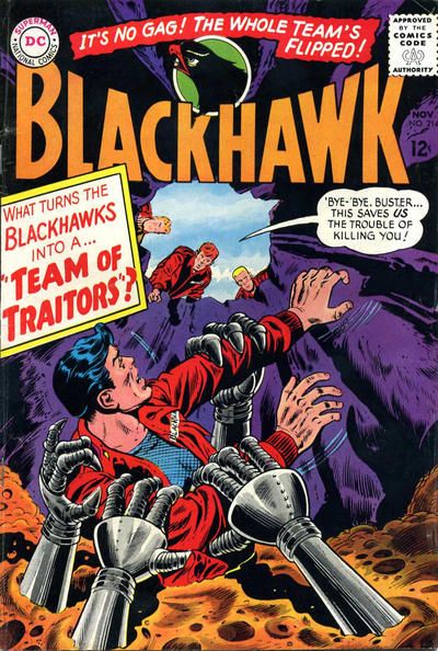 Blackhawk #214 Comic
