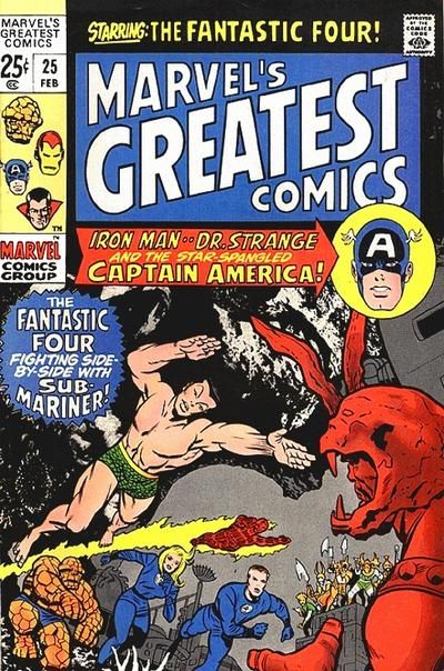 Marvel's Greatest Comics #25 Comic