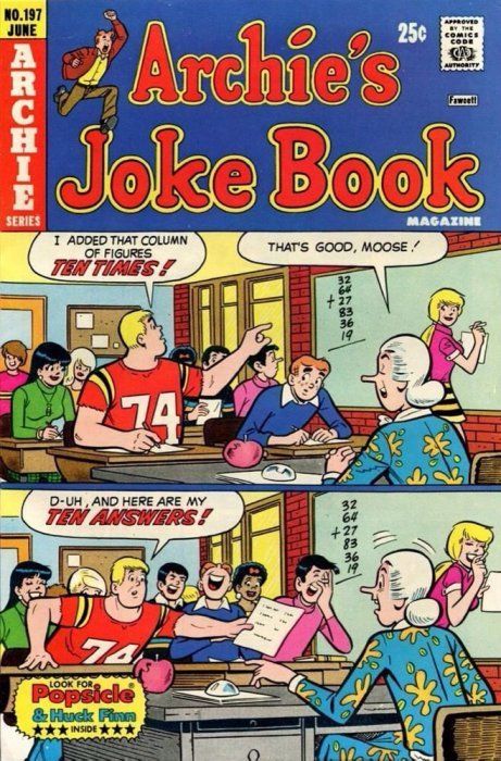 Archie's Joke Book Magazine #197 Comic