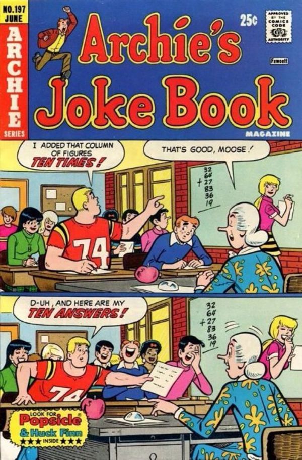 Archie's Joke Book Magazine #197
