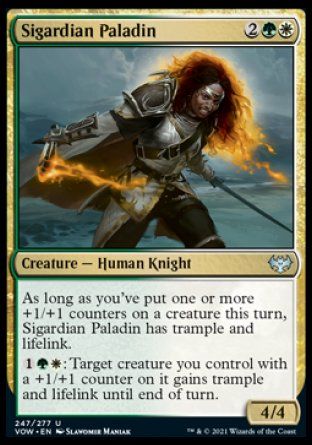 Sigardian Paladin (Innistrad: Crimson Vow) Trading Card