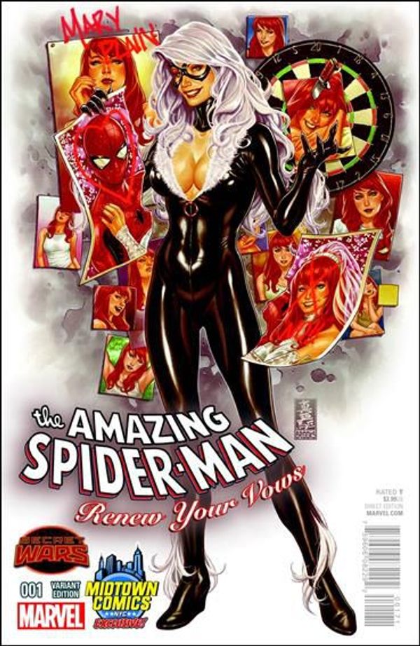 Amazing Spider-Man Renew Your Vows  #1 (Mark Brooks Midtown Comics Cover)
