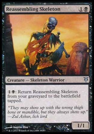 Reassembling Skeleton (Sorin vs. Tibalt) Trading Card