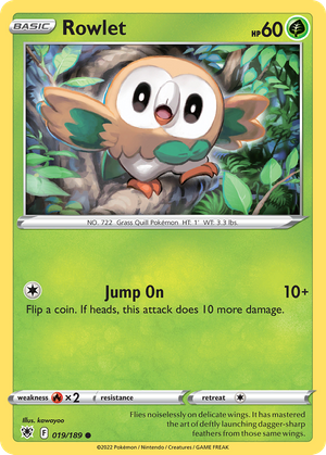 Rowlet (19/189) - Astral Radiance