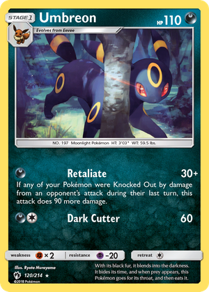 Umbreon (120/214) - Lost Thunder