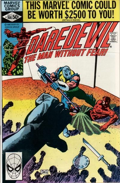 Daredevil #166 Comic