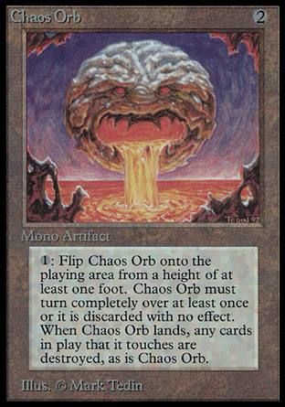 Chaos Orb (Alpha) Trading Card