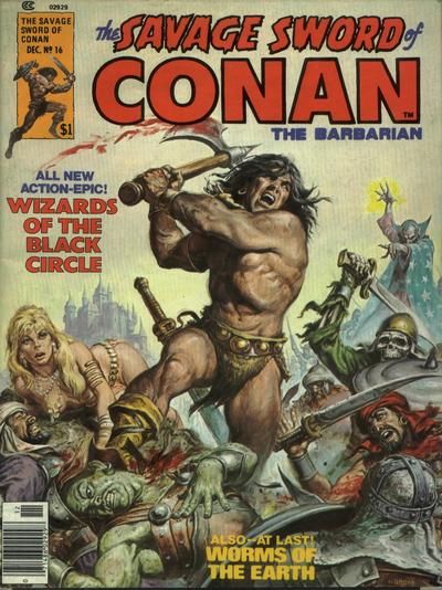 The Savage Sword of Conan #16 Comic