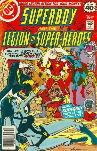 Superboy and the Legion of Super-Heroes #246 Comic