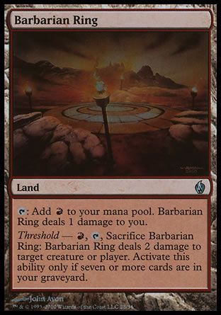 Barbarian Ring (Premium Deck Series: Fire and Lightning) Trading Card