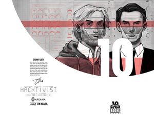 Hacktivist #1 (10 Copy 10 Years Liew Variant Cover)