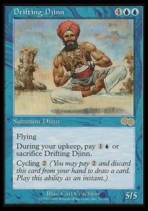 Drifting Djinn (Urza's Saga)