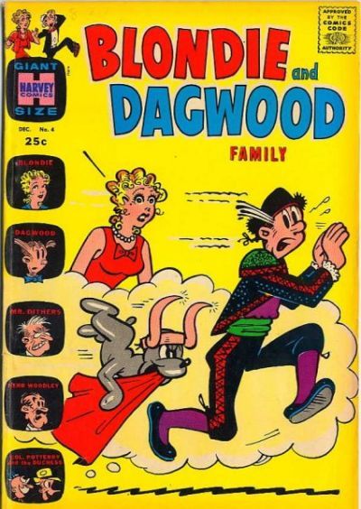 Blondie & Dagwood Family #4 Comic