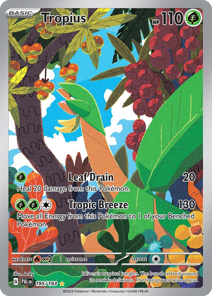 Tropius (195/193) - Paldea Evolved Pokémon Card