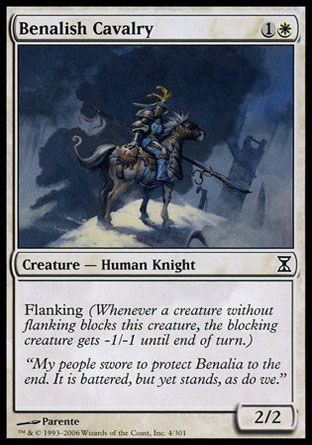 Benalish Cavalry (Time Spiral) Trading Card