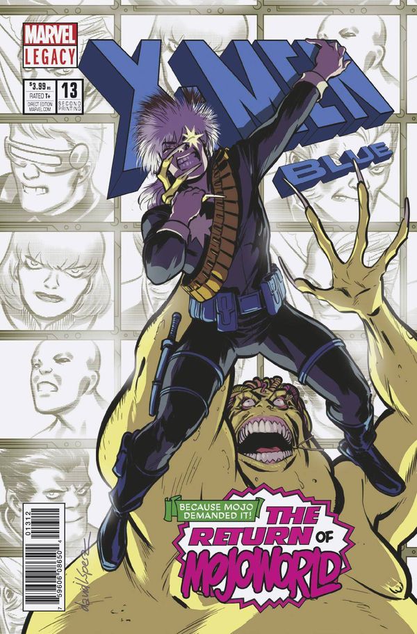 X-Men: Blue #13 (2nd Printing)