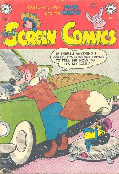 Real Screen Comics #71 Comic