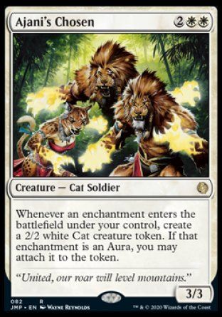 Ajani's Chosen (Jumpstart) Trading Card