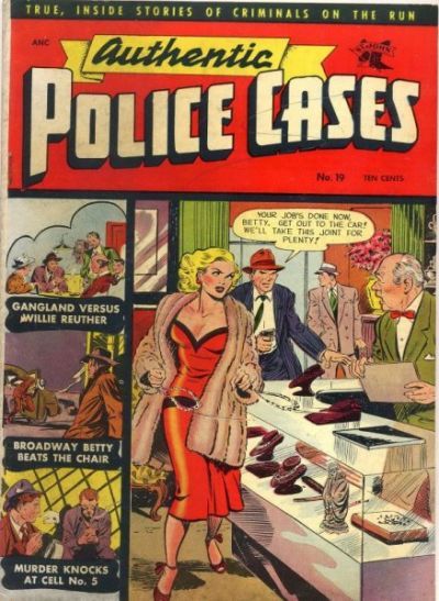 Authentic Police Cases #19 Comic