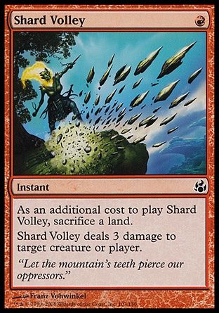 Shard Volley (Morningtide) Trading Card