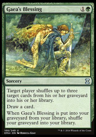 Gaea's Blessing (Eternal Masters) Trading Card