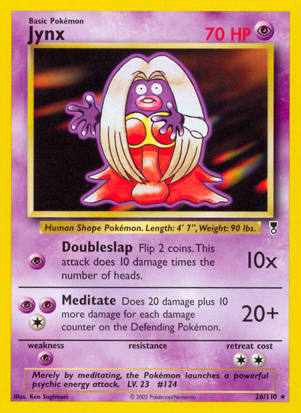 Jynx (26/110) - Legendary Collection Pokémon Card