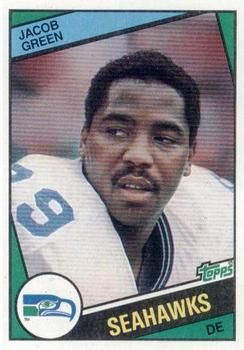 Jacob Green 1984 Topps #193 Sports Card