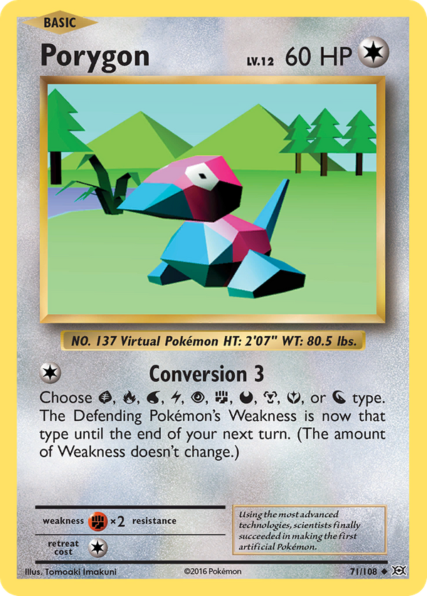 Porygon (71/108) - Evolutions