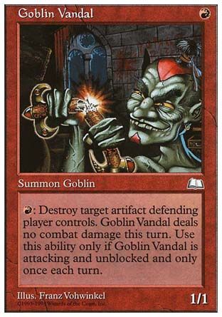 Goblin Vandal (Anthologies) Trading Card