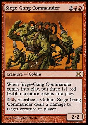 Siege-Gang Commander (10th Edition)