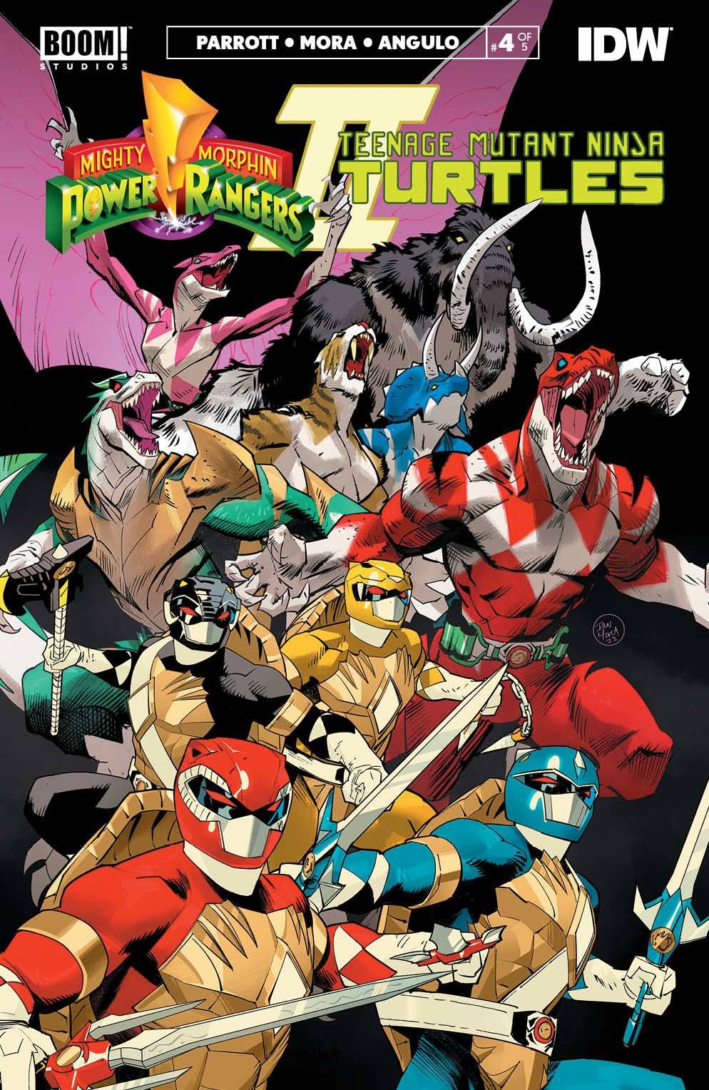 Mighty Morphin Power Rangers/TMNT II #4 Comic