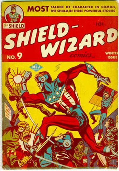 Shield-Wizard Comics #9 Comic