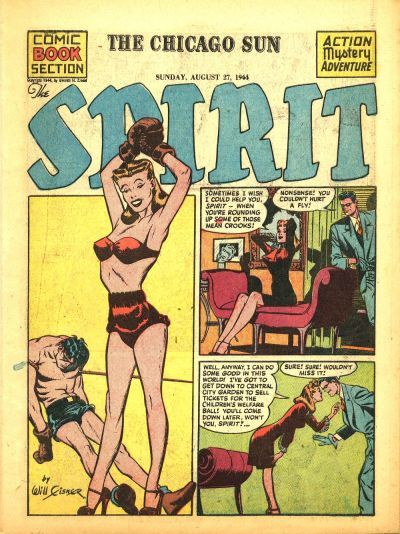 Spirit Section #8/27/1944 Comic