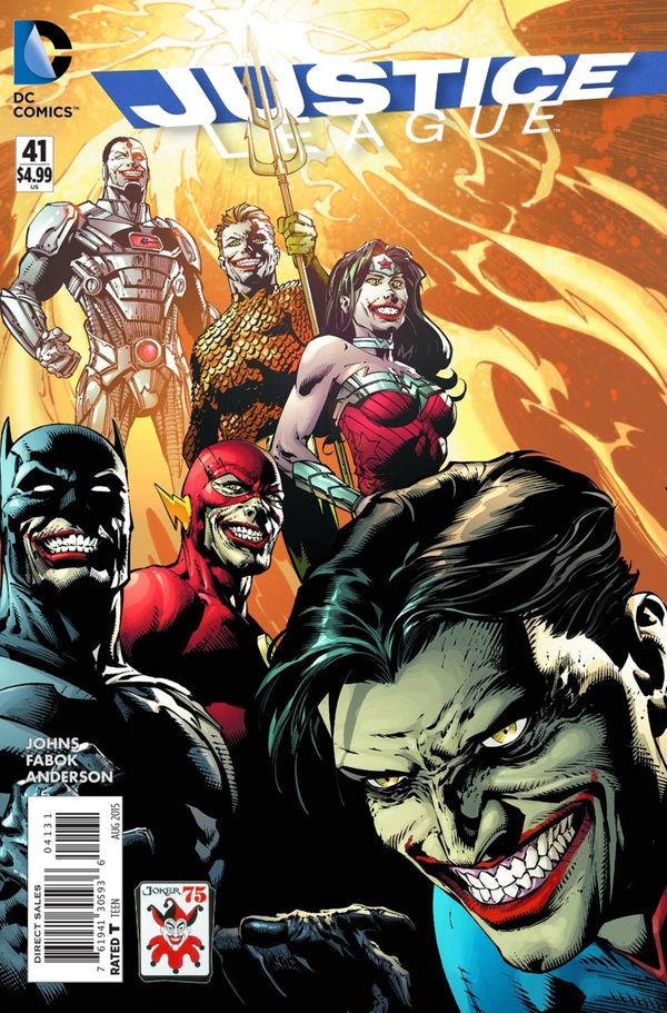Justice League #41 (The Joker Variant Cover)