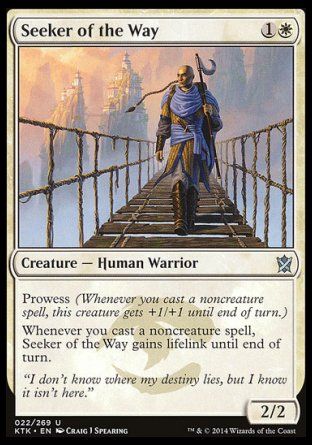 Seeker of the Way (Khans of Tarkir) Trading Card