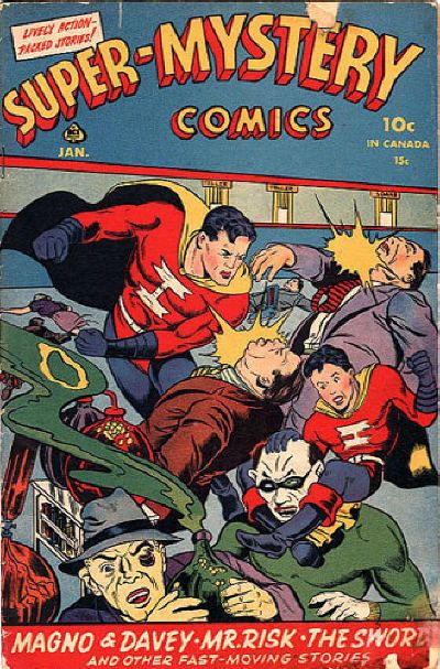 Super-Mystery Comics #v4#5 Comic