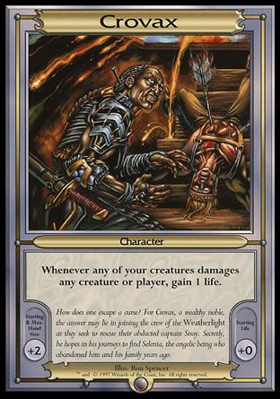 Crovax (Vanguard) Trading Card