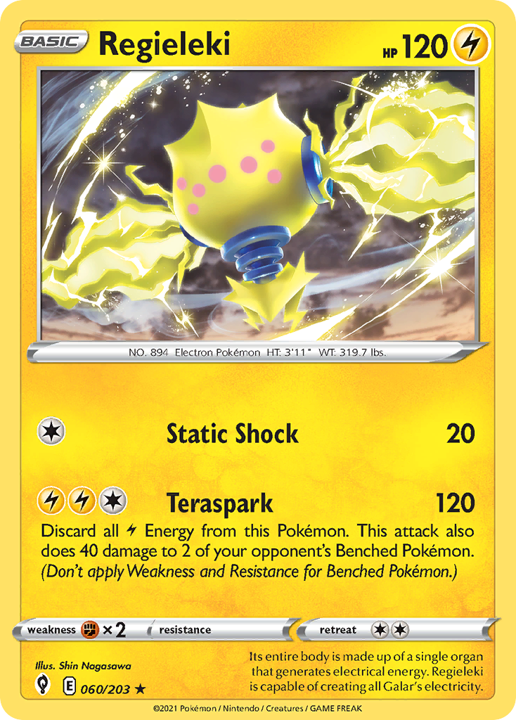 Regieleki (60/203) - Evolving Skies Pokémon Card