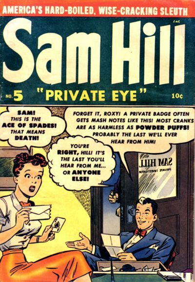 Sam Hill Private Eye #5 Comic