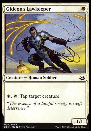 Gideon's Lawkeeper (Modern Masters 2017) Trading Card