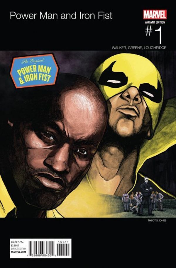 Power Man And Iron Fist #1 (Jones Hip Hop Variant)