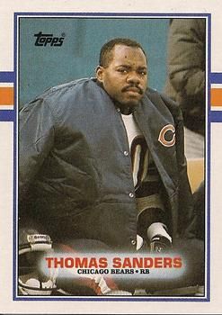 Thomas Sanders 1989 Topps #68 Sports Card