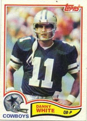 Danny White 1982 Topps #329