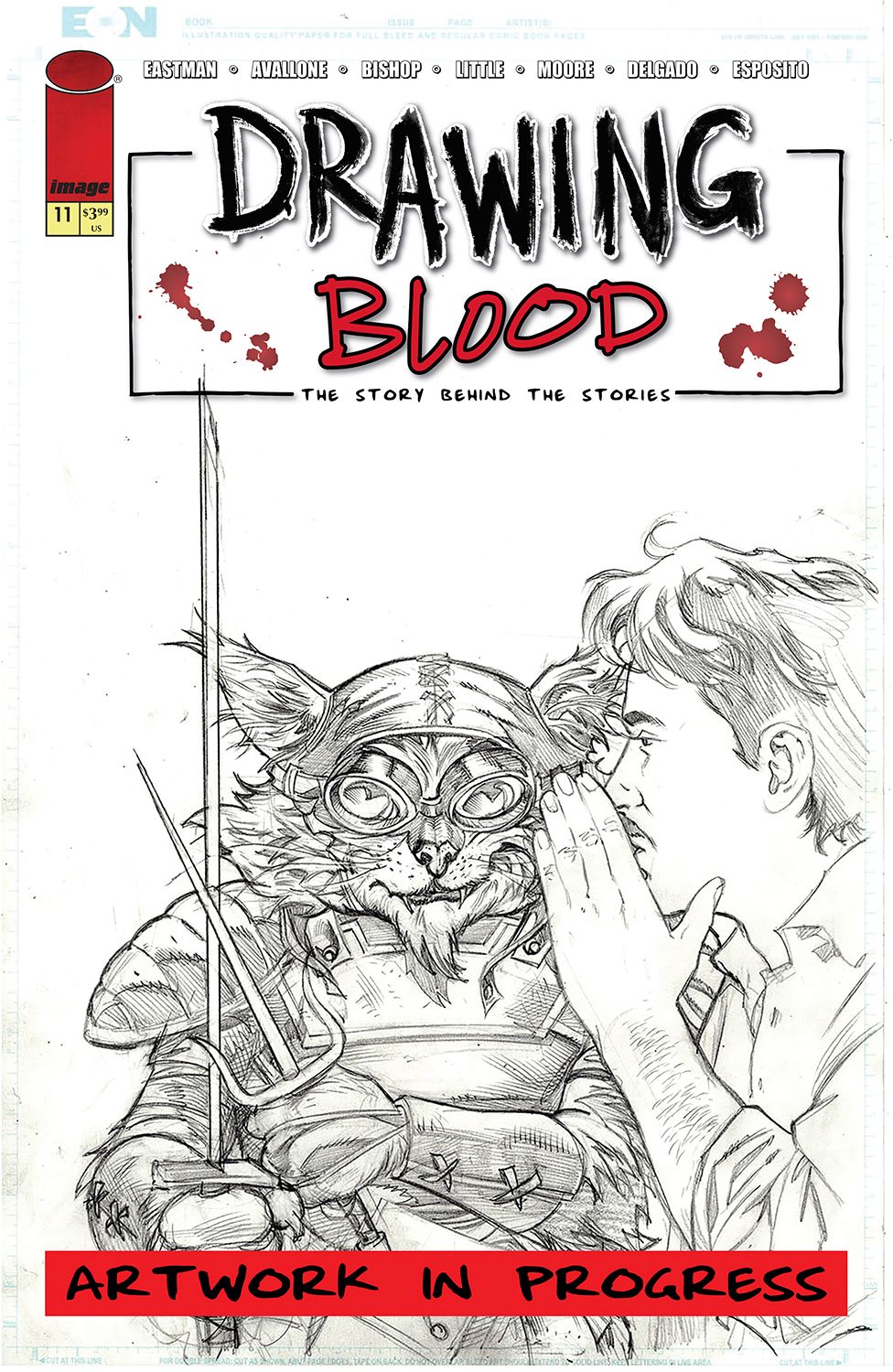 Drawing Blood #11 (Cvr C Dave Acosta Variant) Comic