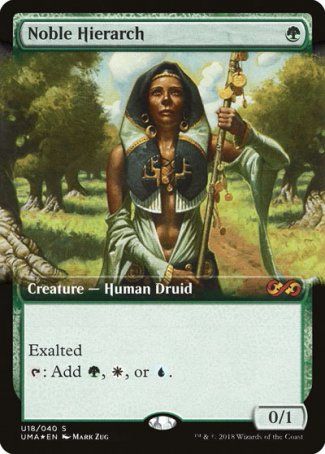 Noble Hierarch (Ultimate Box Topper) Trading Card