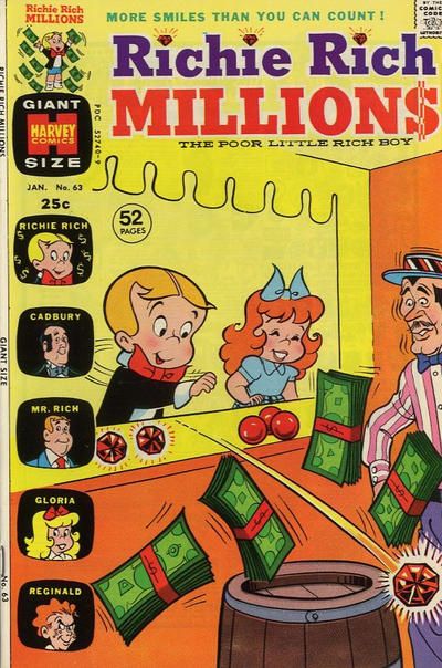 Richie Rich Millions #63 Comic