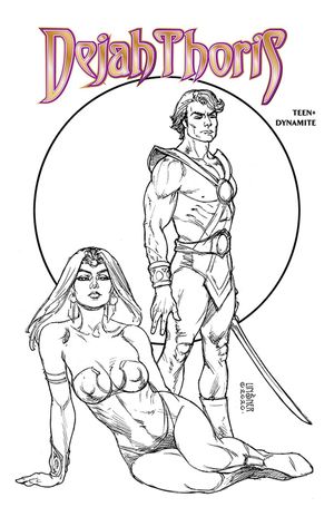 Dejah Thoris Winters End One Shot 15 Copy Linsner B&w Cover