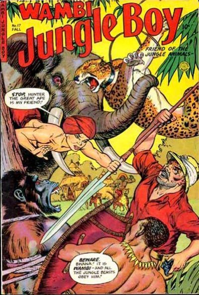 Wambi the Jungle Boy #17 Comic
